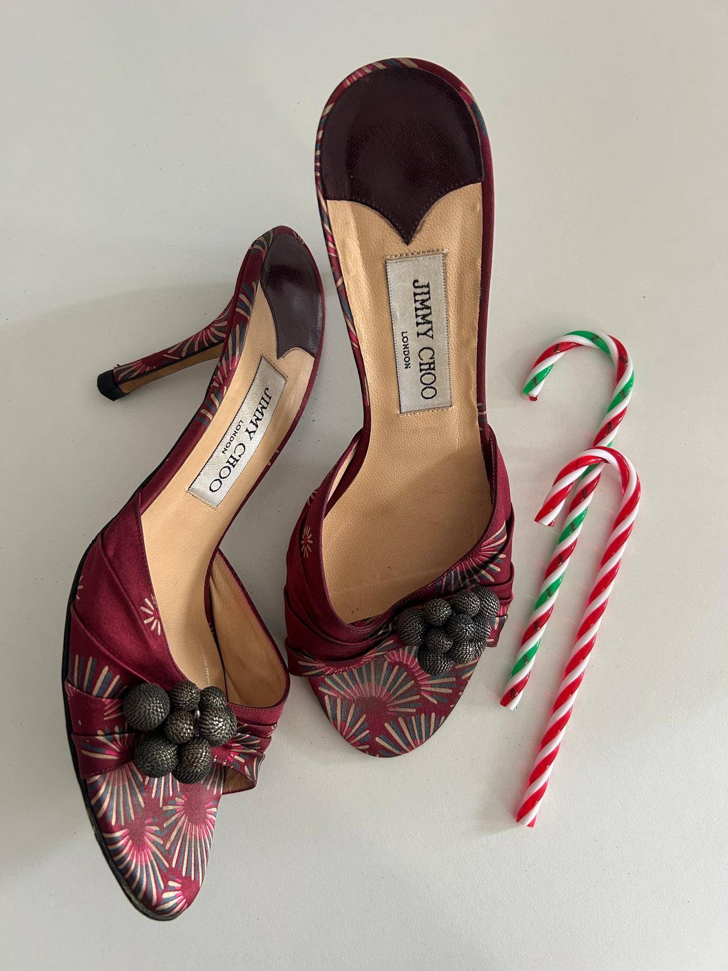 Jimmy Choo burgundy heels EU38