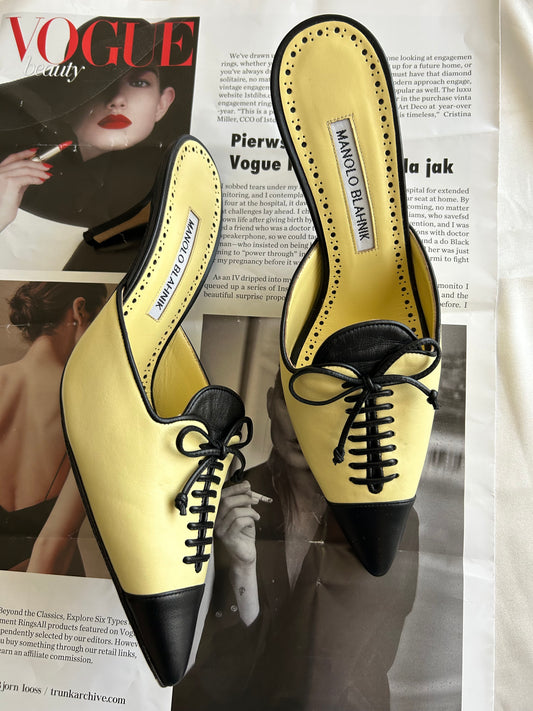 Manolo Blahnik mules EU38
