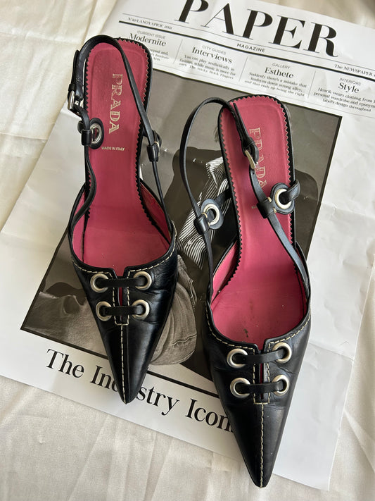 Prada slingback EU37.5