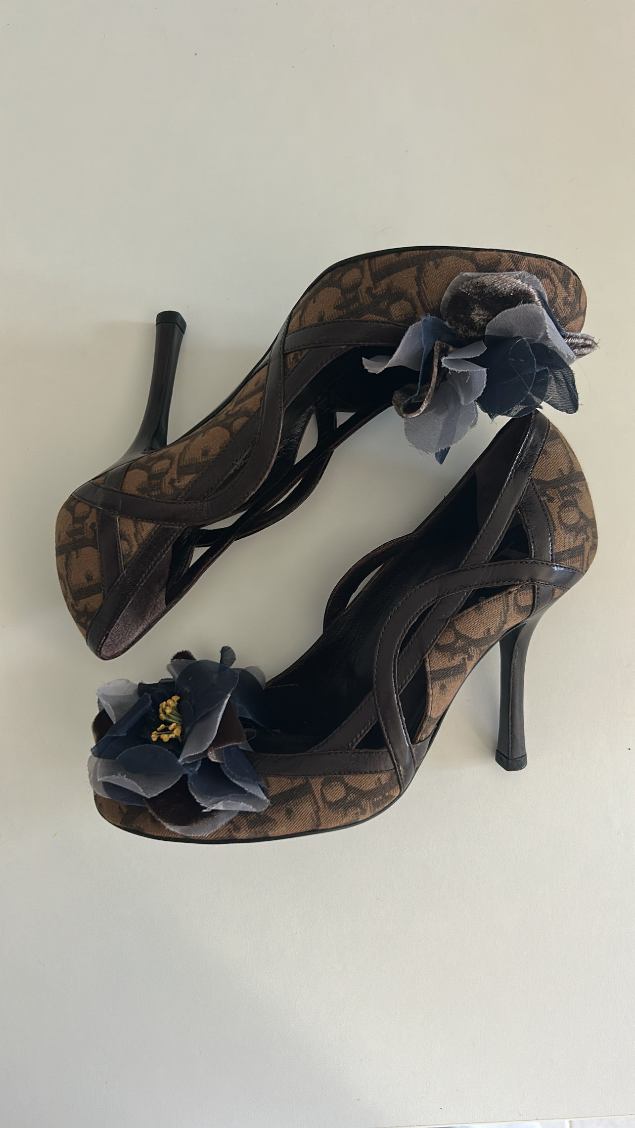 Christian Dior monogram heels EU35