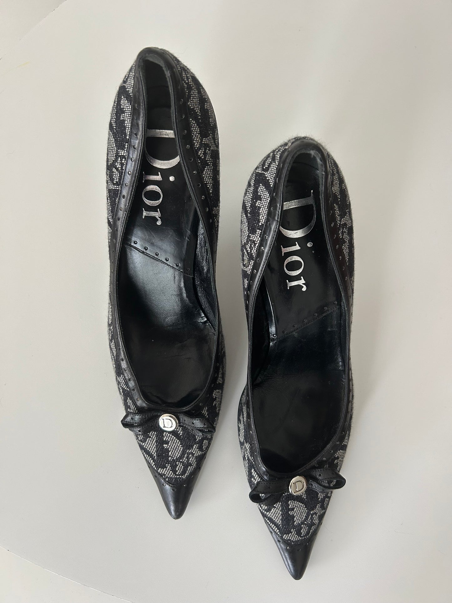 Christian Dior canvas heels EU39.5