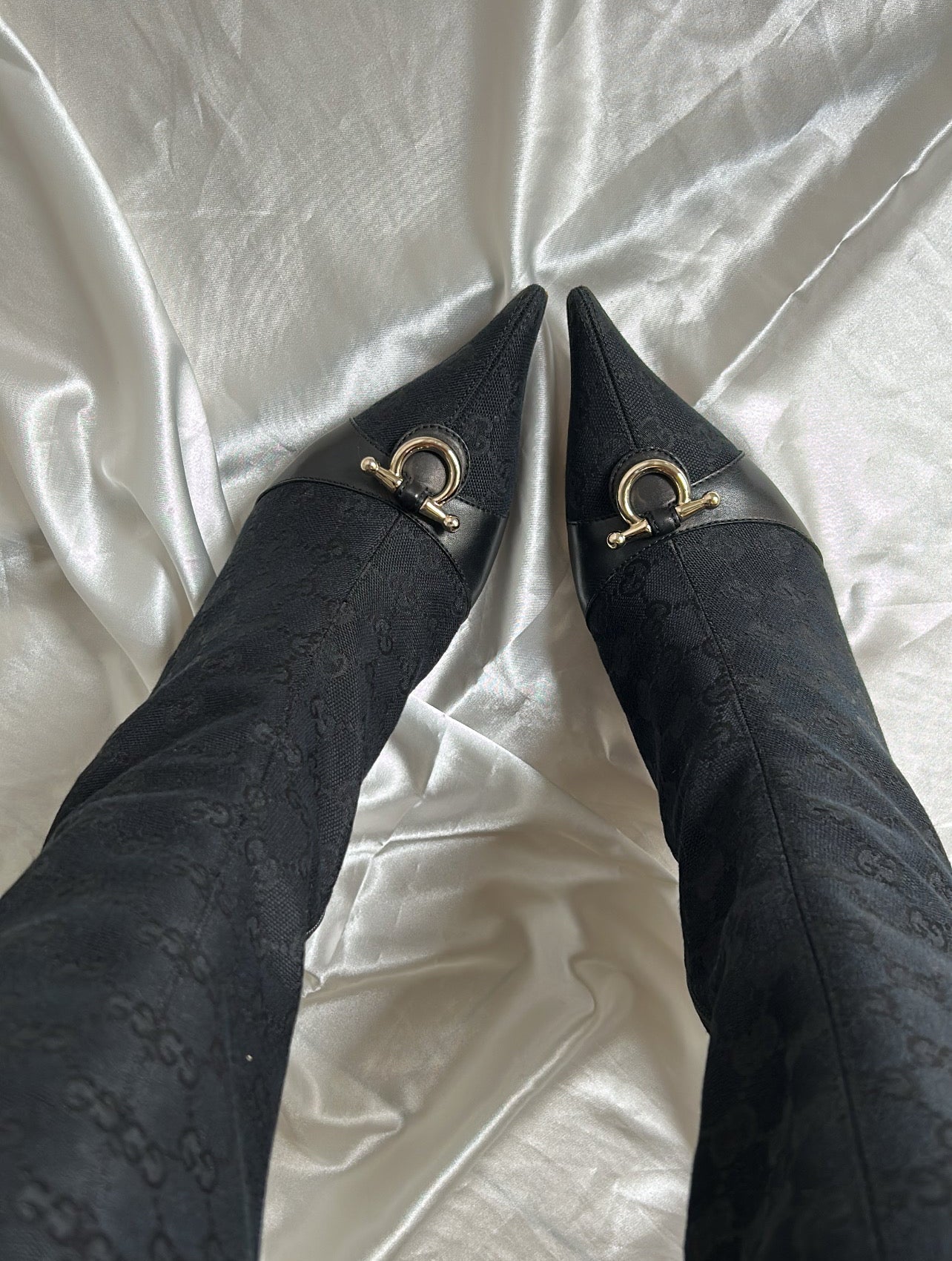 Gucci Monogram boots EU41